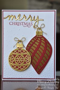embellished ornaments