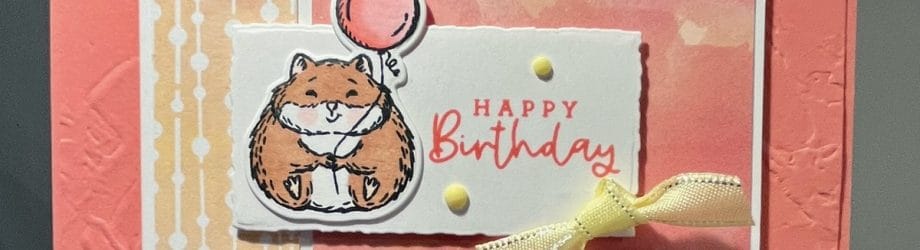 Fluffiest Friends Bundle – Hamster Card